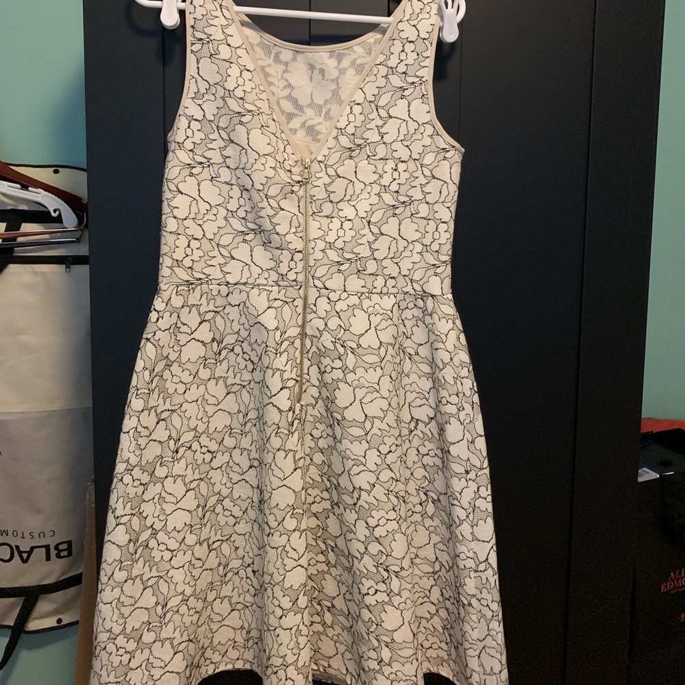 Betsey Johnson white floral dress
